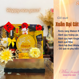 Giỏ quà: XUÂN ĐẠI CÁT 03