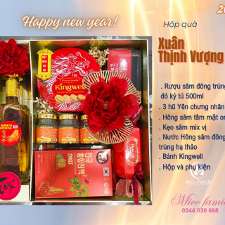 Hộp quà XUÂN THỊNH VƯỢNG 03