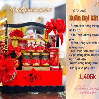 Giỏ quà Xuân Đại Cát 04