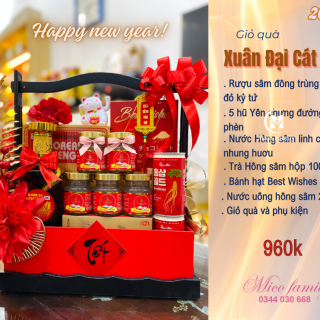 Giỏ quà Xuân Đại Cát 05