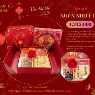 Hộp quà Xuân Như Ý 01