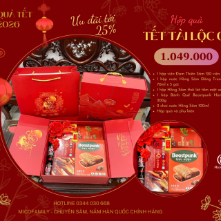 Hộp quà Tết Tài Lộc 07