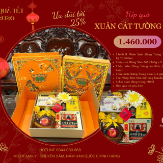 Hộp quà Xuân Cát Tường 01