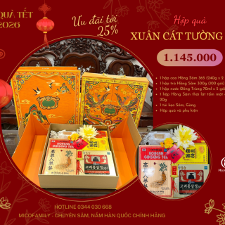 Hộp quà Xuân Cát Tường 02