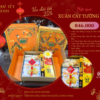 Hộp quà Xuân Cát Tường 03