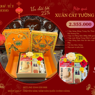 Hộp quà Xuân Cát Tường 06