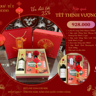 Hộp quà Tết Thịnh Vượng 02