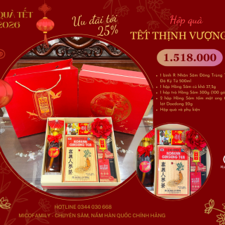 Hộp quà Tết Thịnh Vượng 08