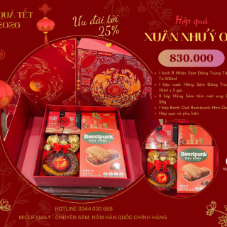 Hộp quà Xuân Như Ý 03