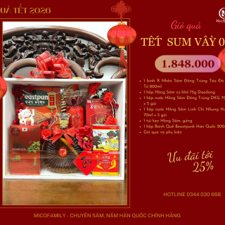 Giỏ quà Tết Sum Vầy 01