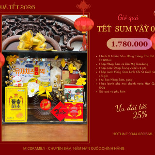 Giỏ quà Tết Sum Vầy 02