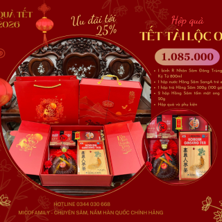 Hộp quà Tết Tài Lộc 01