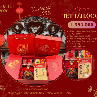 Hộp quà Tết Tài Lộc 02