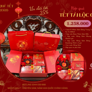 Hộp quà Tết Tài Lộc 03